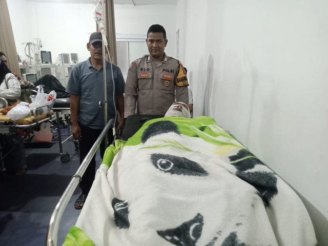 Tiga orang terluka diduga akibat ledakan tabung elpiji bersubsidi. Ketiga korban masih mendapatkan perawatan di RSUD Sayang Cianjur. Foto: Dok. Istimewa