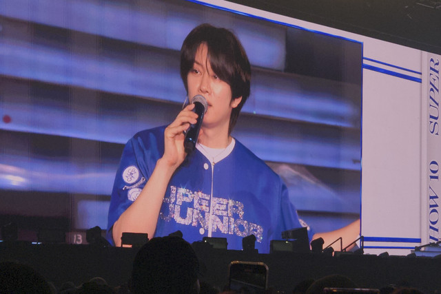 Heechul Super Junior saat tampil di konser Super Show 10 in Jakarta yang digelar di ICE BSD, Sabtu (13/9/2025). Foto: Ela Nurlaela/kumparan