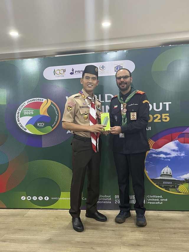 Wakil Ketua Kwarnas Pramuka Bidang Kerja sama Prof Asrorun Niam Sholeh bersyukur bahwa Indonesia sukses dalam penyelenggaraan Jambore Pramuka Muslim Dunia atau World Muslim Scout Jamboree (WMSJ) 2025. Foto: Dok. Istimewa