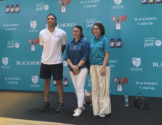 IBL x Blackmores Koalakids. Foto: kumparan