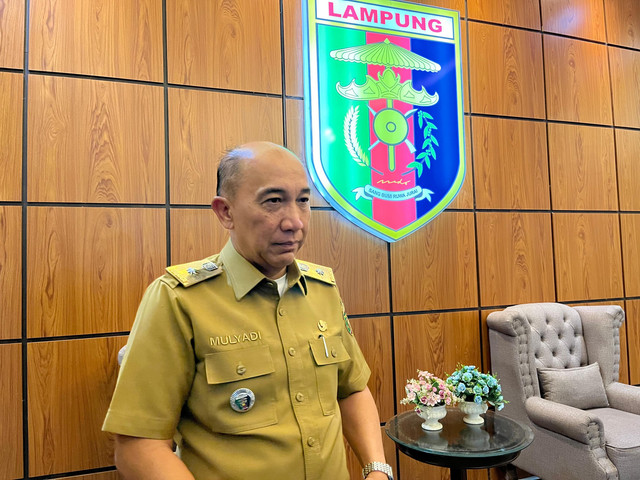 Asisten Perekonomian dan Pembangunan Setda Provinsi Lampung, Mulyadi Irsan | Foto : Eka Febriani / Lampung Geh