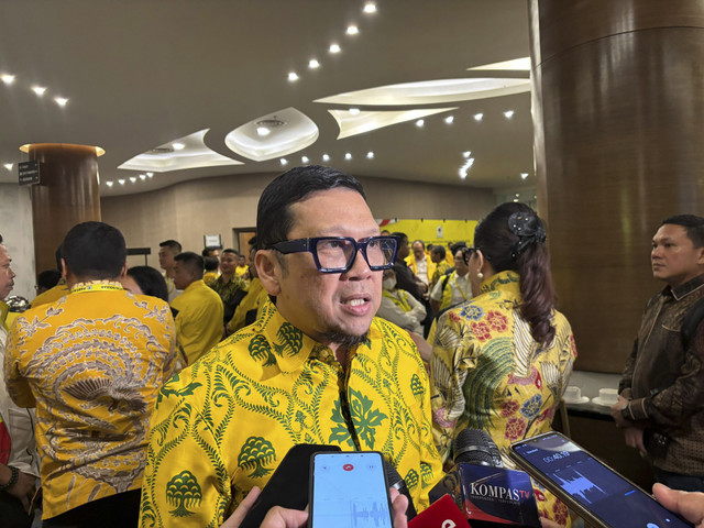 Waketum Golkar, Ahmad Doli Kurnia di Hotel Pullman Central Park, Jakarta, Senin (15/9/2025). Foto: Abid Raihan/kumparan
