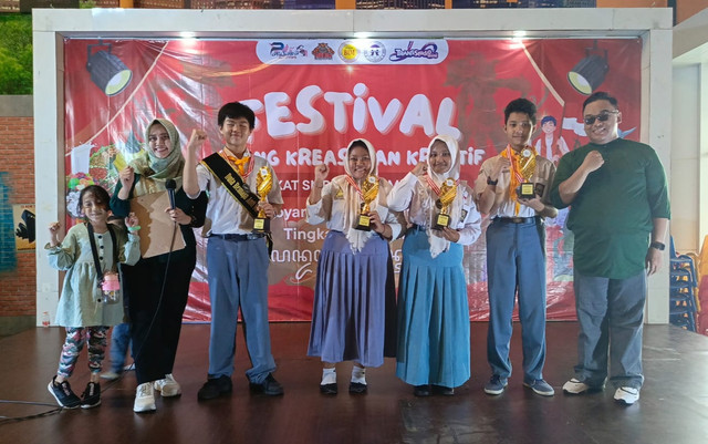 Gebyar Aksi Duta Remaja Tingkat Nasional, Festival Ajang Kreasi & Kreatif ke-VII 2025 yang berlangsung di Surabaya. 