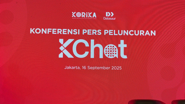 Peluncuran Korika Chat (KChat). Foto: kumparan/Habib Allbi Ferdian