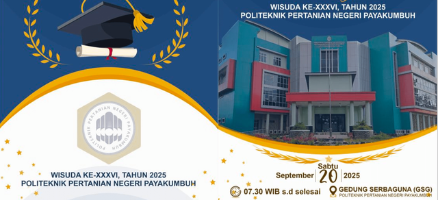 Wisuda ke-XXXVI PPNP 2025: Lahirkan Talenta  Pertanian untuk Sumatera Barat