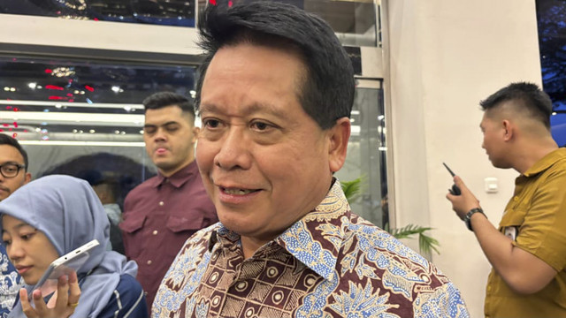 Dirut BRI Hery Gunardi di Kantor Kemenko Bidang Perekonomian, Selasa (16/9/2025). Foto: Ave Airiza Gunanto/kumparan