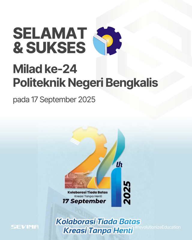 Politeknik Negeri Bengkalis Genap 24 Tahun, Rayakan Milad