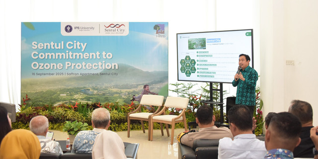 Gunakan Metode i-Tree Eco, Tim Peneliti IPB Ekspose Hasil Kajian RTH Sentul City