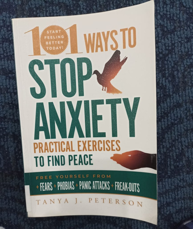 Buku 101 Ways to Stop Anxiety: Practical Exercises to Find Peace. Sumbe: Dok. pribadi
