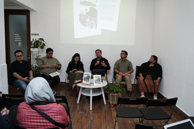 Acara Bedah Buku: Melawan Ketidakseimbangan yang diselenggarakan oleh Yayasan KEHATI pada 16 Agustus 2025. foto oleh KEHATI