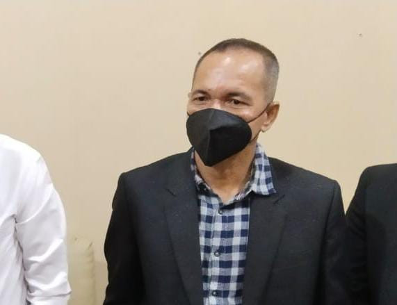 Ketua Komisi III DPRD Ogan Ilir yang dinonaktifkan karena viralnya surat permohonan sumbangan seragam kerja yang ditujukan kepada sejumlah Organisasi Perangkat Daerah (OPD) di lingkungan Pemkab Ogan Ilir. Foto : Abdullah Toriq/Urban Id