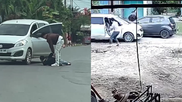 Detik-detik penangkapan pengedar narkoba. | Foto: Dok Istimewa