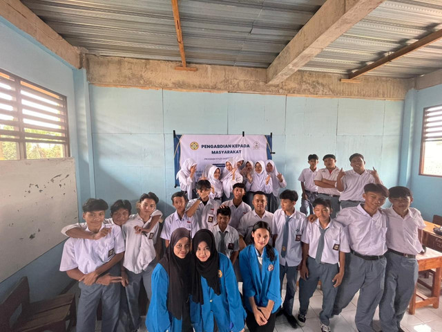 foto pribadi dari hasil dokumentasi mahasiswa Sastra UNPAM