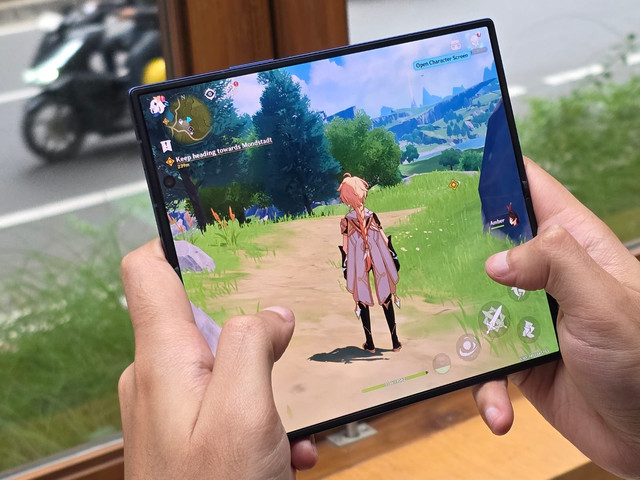 Samsung Galaxy Z Fold 7. Foto: Muhammad Fikrie/kumparan