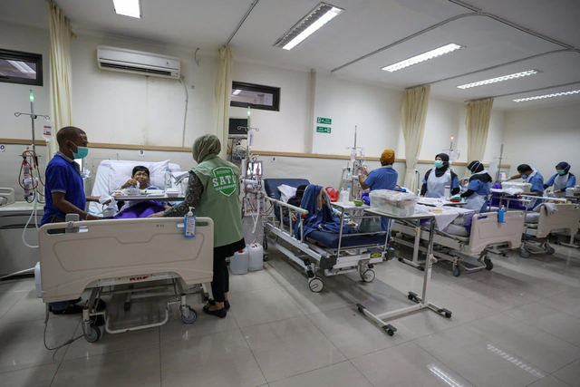 Peserta Jaminan Kesehatan Nasional (JKN) saat mendapat perawatan di rumah sakit. Foto: Dok. BPJS Kesehatan