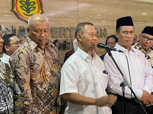 Ketua Umum APTRI Fatchuddin Rosyidi di Kantor Kementerian Pertanian, Jumat (19/9/2025). Foto: Najma Ramadhanya/kumparan