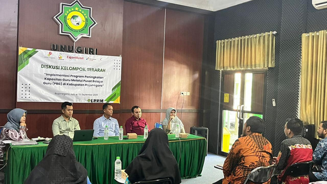 Diskusi Terfokus digelar untuk merumuskan kembali model organisasi PBG yang lebih relevan dengan kemajuan teknologi dan pendidikan terkini. Jumat (19/09/2025). (Aset: Istimewa)