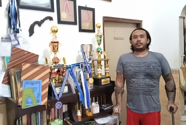 Khusnul Yakin, kapten tim Persas. Foto: Masruroh/Basra