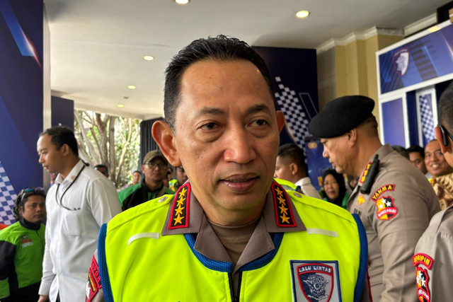 Kapolri Jenderal Listyo Sigit Prabowo di STIK, Jakarta Selatan, Senin (22/9/2025). Foto: Abid Raihan/kumparan
