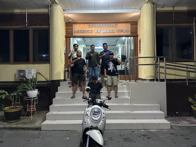 MO beserta barang bukti berhasil diamankan di Mapolda Kalbar. Foto: Istimewa.