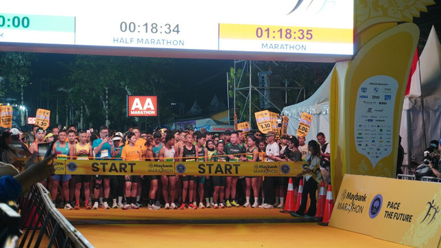 Maybank Marathon 2025. Foto: kumparan