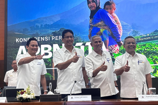 Menteri Keuangan Purbaya Yudhi Sadewa dalam konferensi pers APBN KiTa, Senin (22/9/2025). Foto: Ave Airiza Gunanto/kumparan