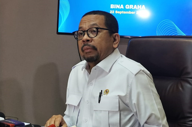 Kepala Staf Presiden (KSP) Muhammad Qodari di kantor Bina Marga KSP, Jakarta, Senin (22/9/2025). Foto: Luthfi Humam/kumparan