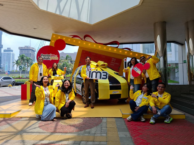Pesta Hadiah IMPoin 2025 Indosat Ooredoo Hutchison. Foto: Muhammad Ardiyansyah/kumparan.