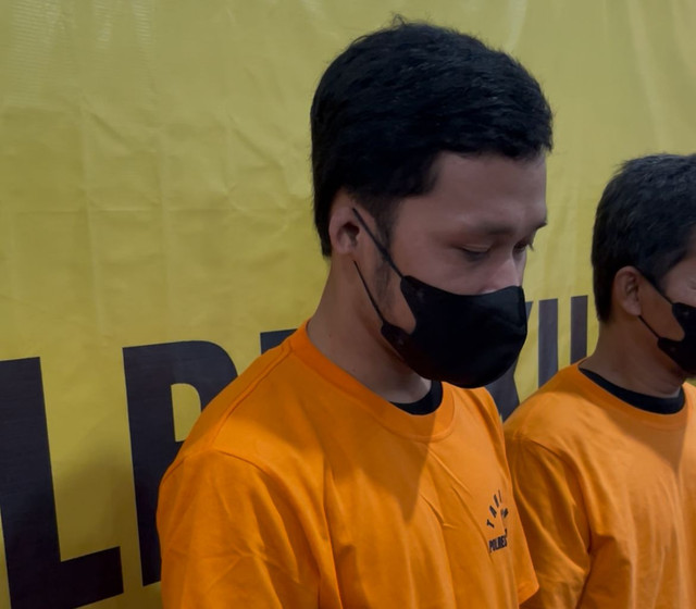 MI merupakan pelaku tindak pidana kesopanan atau pelecehan seksual. Foto: Rabiansyah/Hi!Pontianak.