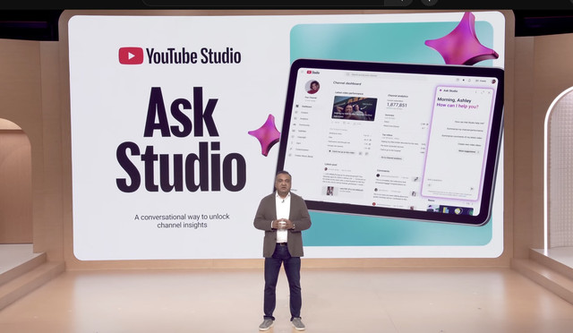 CEO YouTube, Neal Mohan, di Made on YouTube 2025. Foto: Dok. YouTube
