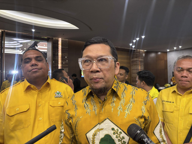 Waketum Golkar, Ahmad Doli Kurnia di Pullman Central Park, Jakarta Barat pada Senin (22/9/2025). Foto: Abid Raihan/kumparan
