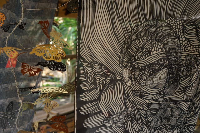 Salah satu karya yang ditampilkan dalam pertunjukan seni Biennale Jogja 2025. Foto: Dok. Biennale 