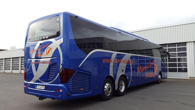 Rute Bus Eksekutif DAMRI Jakarta - Yogyakarta. Foto hanya ilustrasi, bukan sebenarnya. Sumber: Pixabay