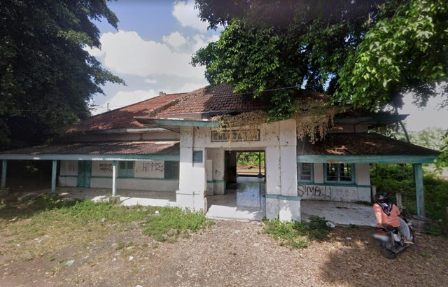 Stasiun Kalasan, Sleman. Foto: Google Street View