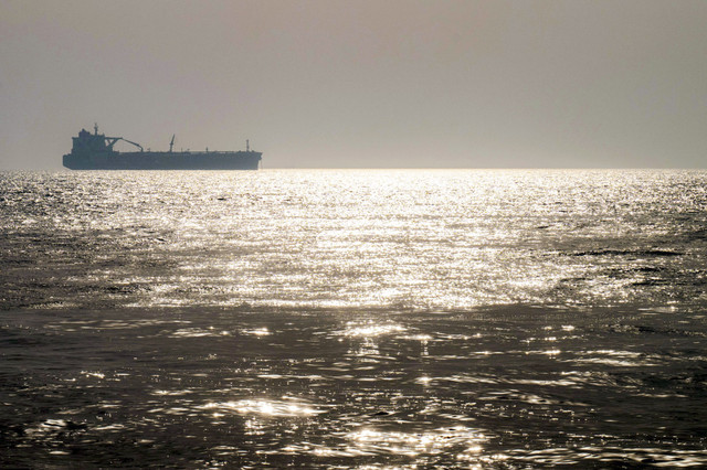 Ilustrasi kapal tanker minyak. Hussein Faleh/AFP Foto: HUSSEIN FALEH/AFP
