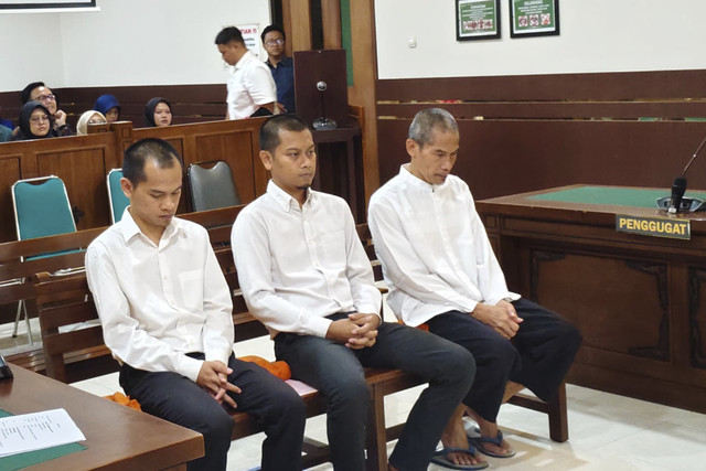 Sidang perdana kasus "mas-mas pelayaran" di PN Sleman, Kamis (25/9/2025). Foto: Arfiansyah Panji Purnandaru/kumparan