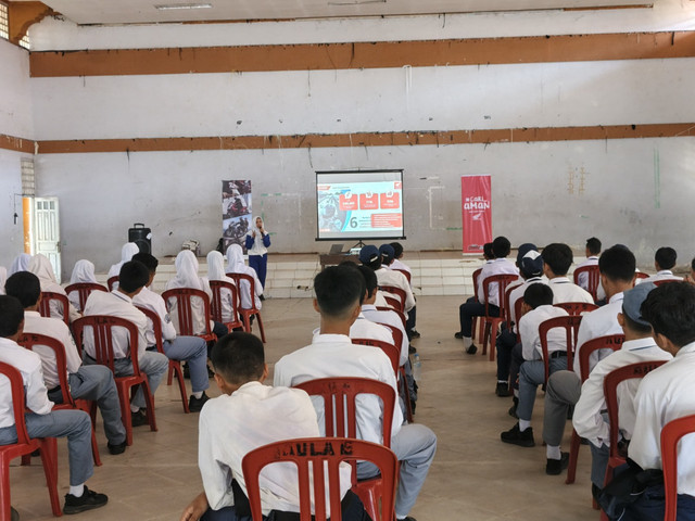 Sosialisasi safety riding yang digelar Asmo Kalbar. Foto: Dok. Asmo Kalbar