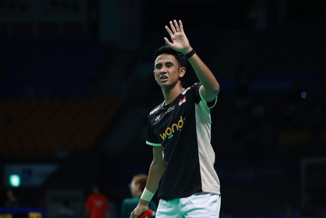 Alwi Farhan di Korea Open 2025. Foto: PBSI