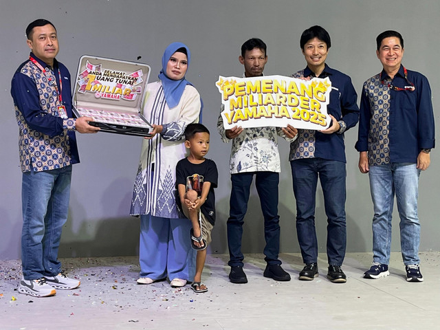 Sartina, pemenang program Miliarder Yamaha tahun 2025. Foto: Alvian Yoga Yulianto/kumparan