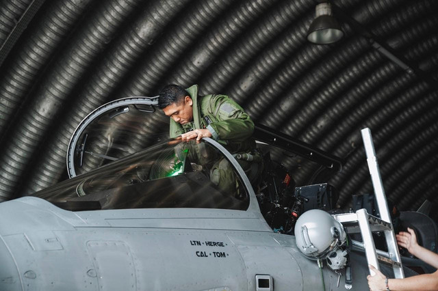 Penerbang tempur TNI AU sukses terbang solo Rafale di Prancis, September 2025. Foto: Dok. TNI AU