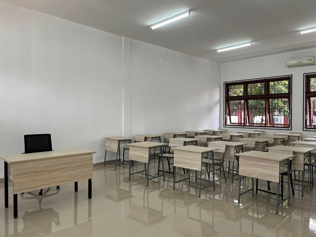 Ruang kelas Sekolah Rakyat jenjang SMA di Provinsi Lampung | Foto : Eka Febriani / Lampung Geh