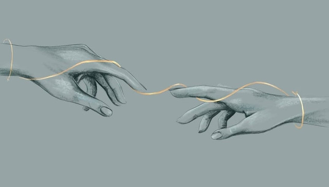 Istilah Invisible String dari lagu Taylor Swift menggambarkan hubungan yang ditakdirkan melalui “tali tak terlihat.” Foto: Instagram @rachunderscore