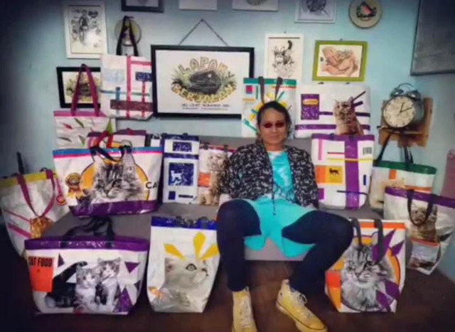 Koleksi produk Lapak Berjalan yang dibuat dengan karya tangan Ruru/Instagram: Lapakberjalan. 