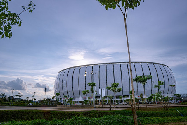 Lapangan ITF JIS, foto: Jakarta International Stadium, Unsplash/oktavianus mulyadi