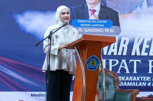 Wakil Ketua Komisi XII Dewan Perwakilan Rakyat (DPR), Republik Indonesia (RI) Putri Zulkifli Hasan di Polinela. | Foto: istimewa 