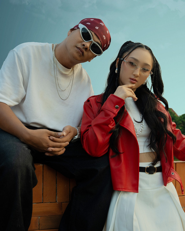 Penyanyi Sandrina dan Angga Dermawan berkolaborasi lewat lagu Pelampiasanku. Foto: Dok. Istimewa