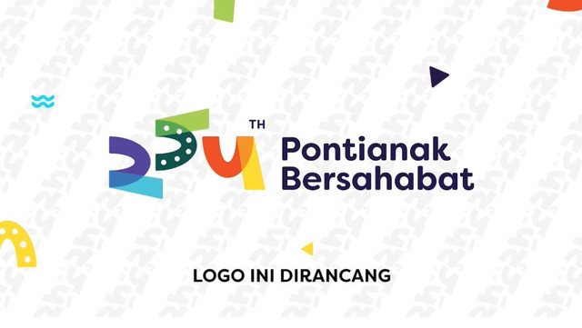 Logo resmi Hari Jadi ke-254 Kota Pontianak. Foto: Dok. Prokopim Pemkot Pontianak