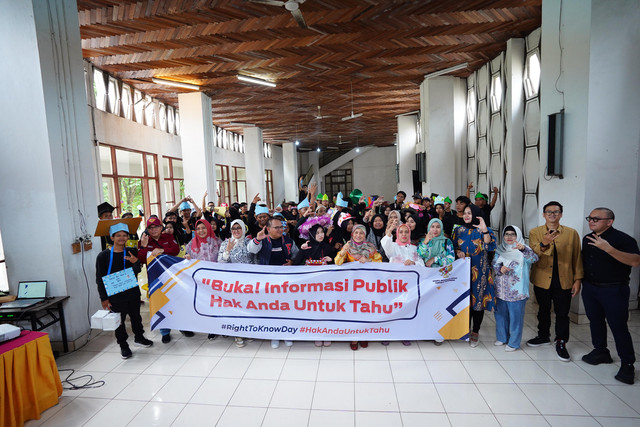 BNI menggelar rangkaian forum edukasi pada peringatan Hari Hak untuk Tahu Sedunia (International Right to Know Day) di Palembang, Minggu (28/9). Foto: dok. BNI