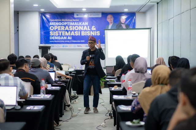TDA Jambi Gelar FWS Optimalkan Operasional & Sistemasi Bisnis dengan AI