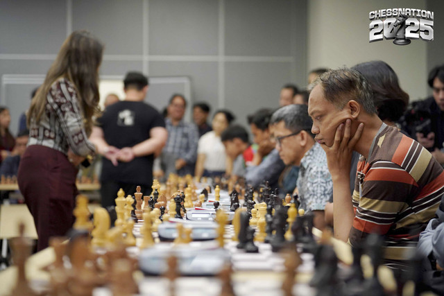 Chessnation 2025 menjadi bukti komitmen Telkomsel memberikan ruang bagi generasi muda untuk mengasah kreativitas, strategi, dan potensi karena "Pintar Itu Beragam". Foto: Dok. Telkomsel
